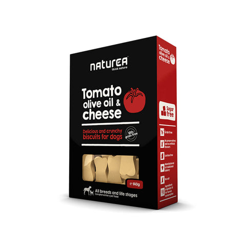 Naturea Tomato, olive oil & cheese sušienky